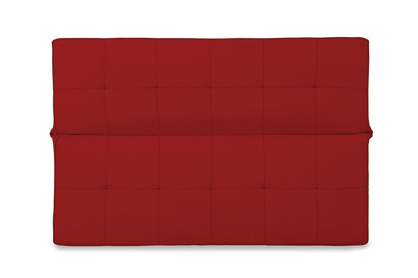 Adorn India Benjamin 3 Seater Sofa Cum Bed (Red) (3 Year Warranty)