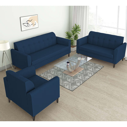 Adorn India Rio Elegant 3+2+1 6 Seater Sofa Set (3 Year Warranty)