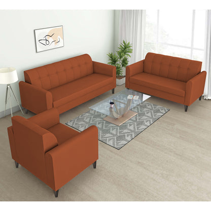 Adorn India Rio Elegant 3+2+1 6 Seater Sofa Set (3 Year Warranty)