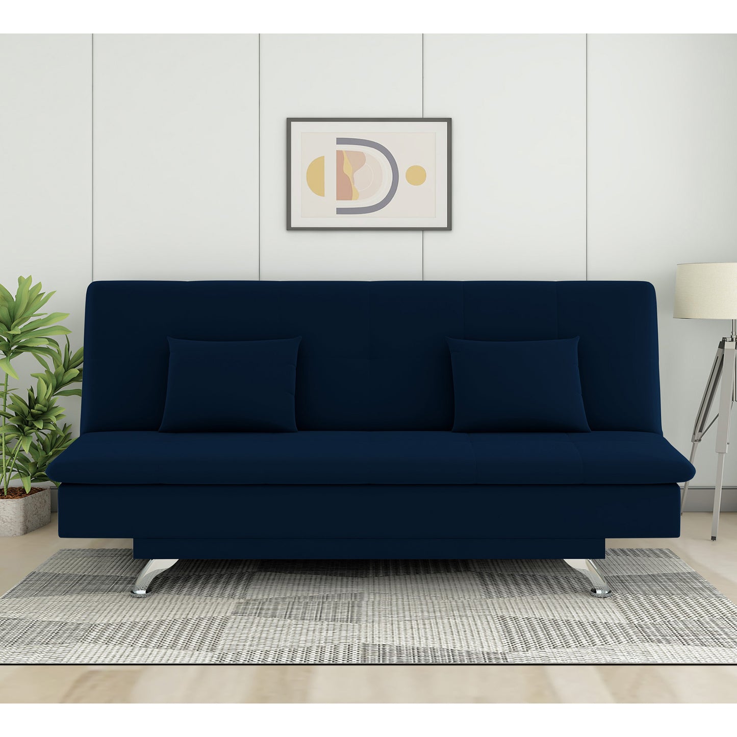 Adorn India A New Aspen 3 Seater Sofa Cum Bed 4X6
