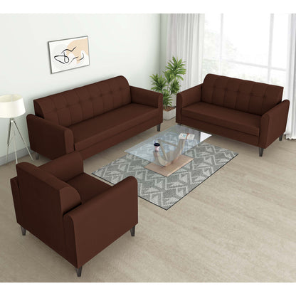 Adorn India Rio Elegant 3+2+1 6 Seater Sofa Set (3 Year Warranty)