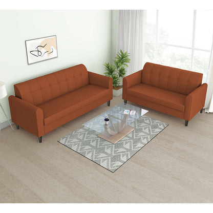 Adorn India Rio Elegant 3+2 5 Seater Sofa Set (3 Year Warranty)