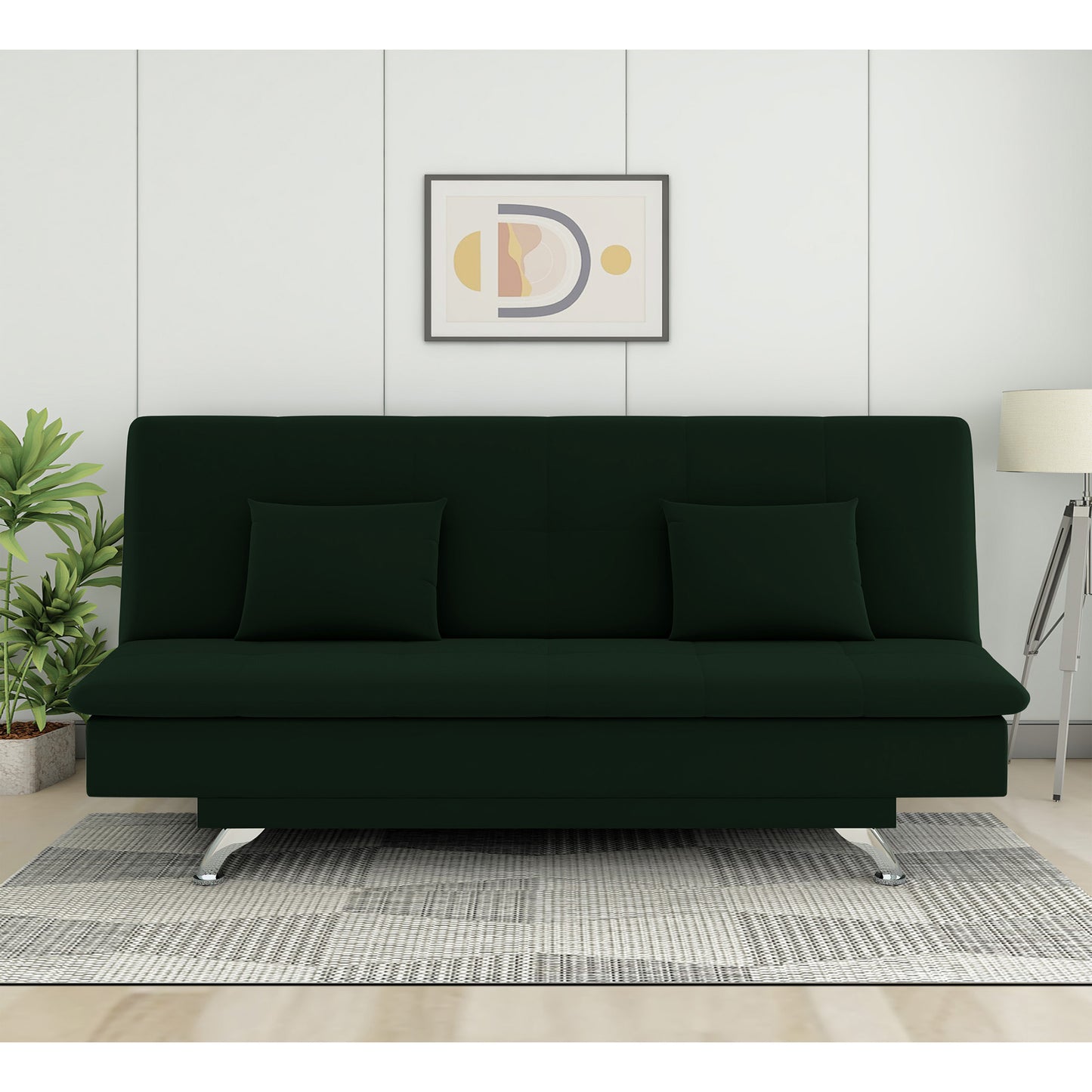 Adorn India A New Aspen 3 Seater Sofa Cum Bed 4X6