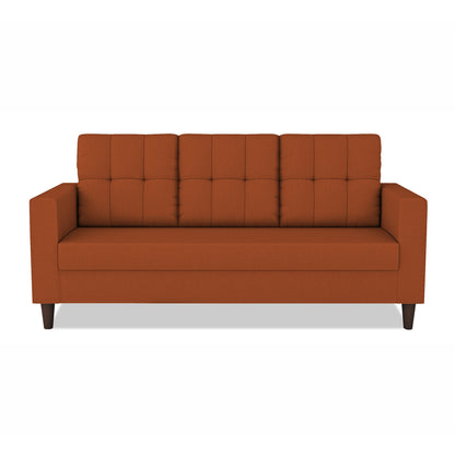 Adorn India Darcy 3 Seater Sofa (Beige) (3 Year Warranty)