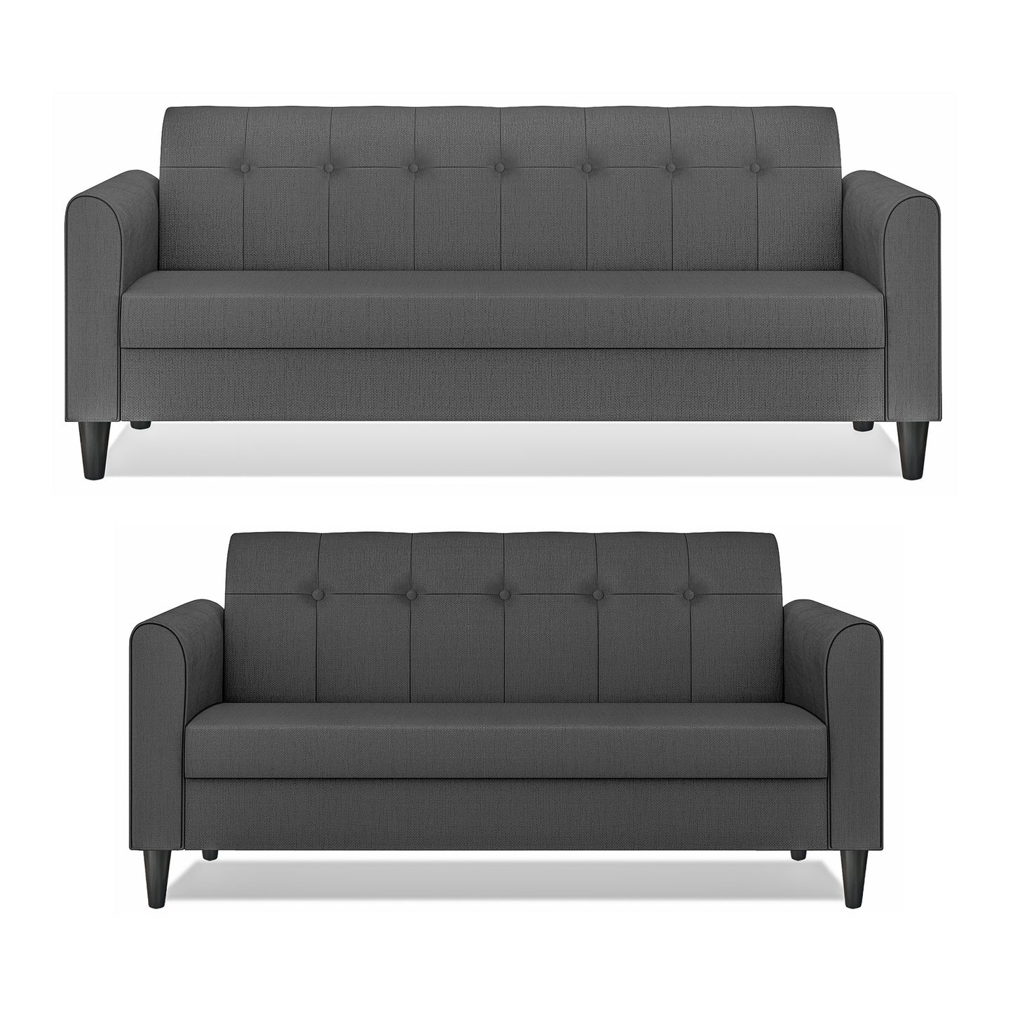 Adorn India Rio Elegant 3+2 5 Seater Sofa Set (3 Year Warranty)