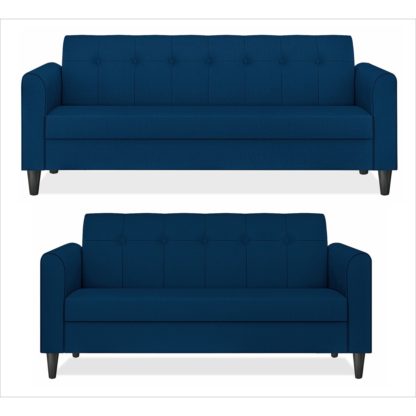 Adorn India Rio Elegant 3+2 5 Seater Sofa Set (3 Year Warranty)