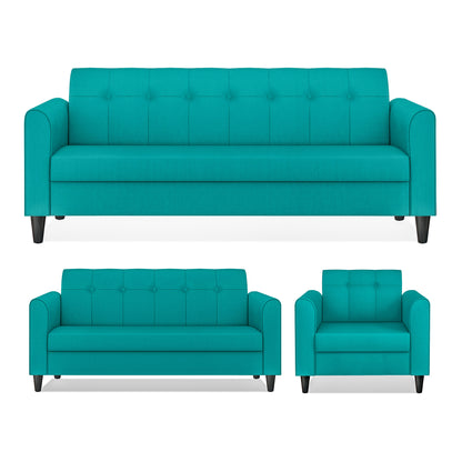 Adorn India Rio Elegant 3+2+1 6 Seater Sofa Set (3 Year Warranty)