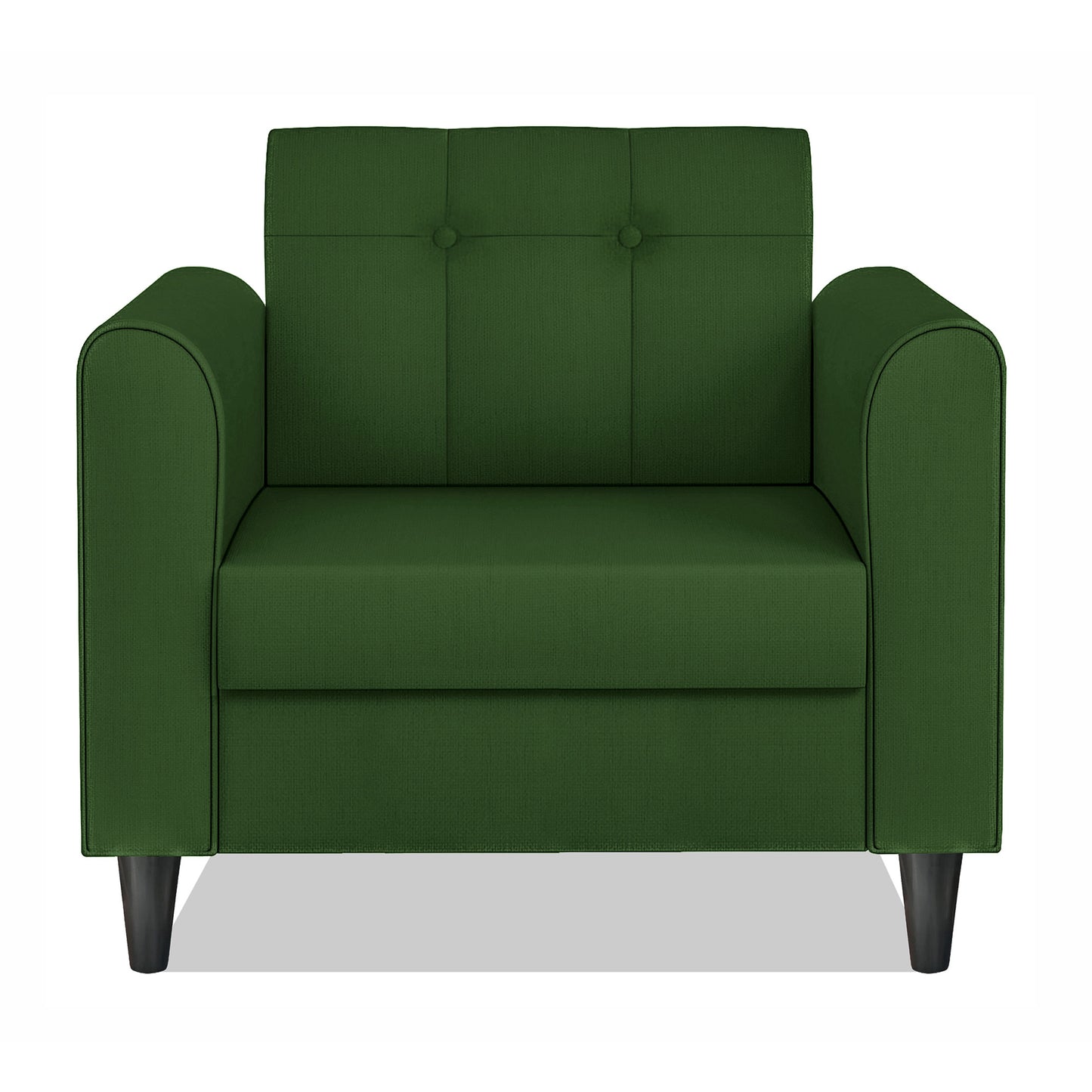 Adorn India Rio Elegant 1 Seater Sofa (3 Year Warranty)
