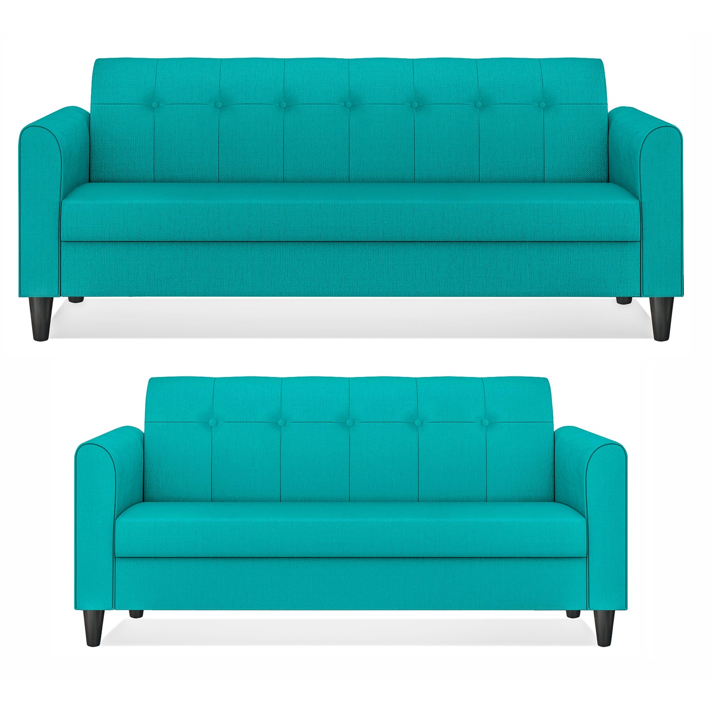 Adorn India Rio Elegant 3+2 5 Seater Sofa Set (3 Year Warranty)