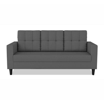 Adorn India Darcy 3 Seater Sofa (Beige) (3 Year Warranty)