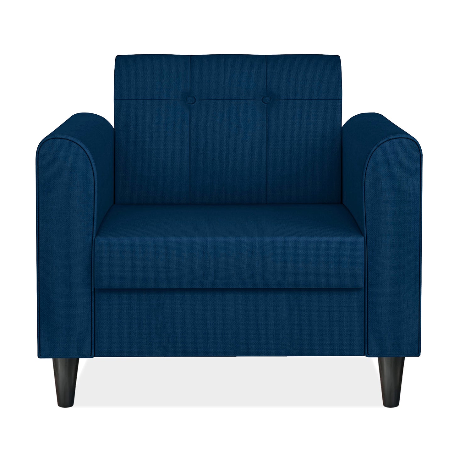 Adorn India Rio Elegant 1 Seater Sofa (3 Year Warranty)