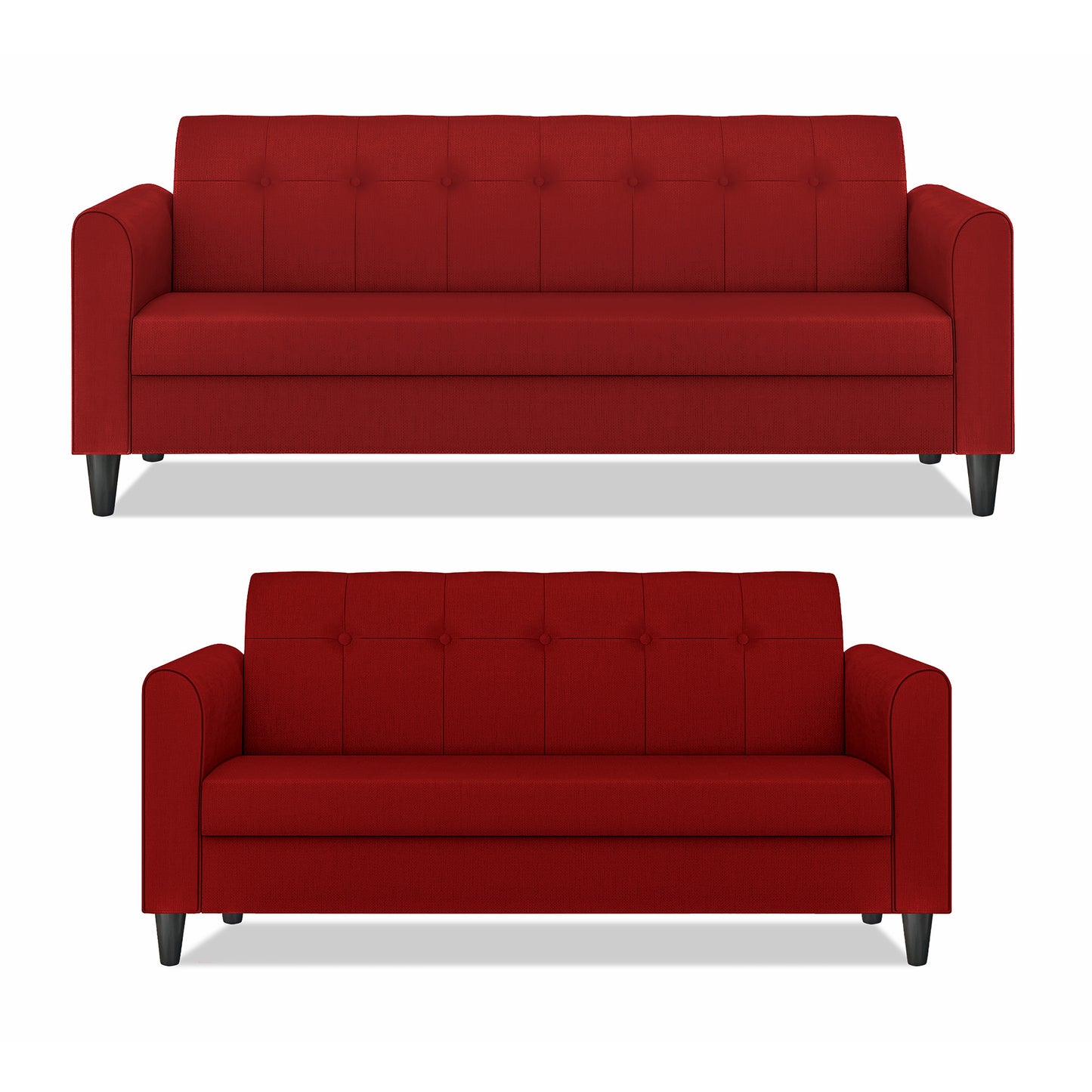 Adorn India Rio Elegant 3+2 5 Seater Sofa Set (3 Year Warranty)