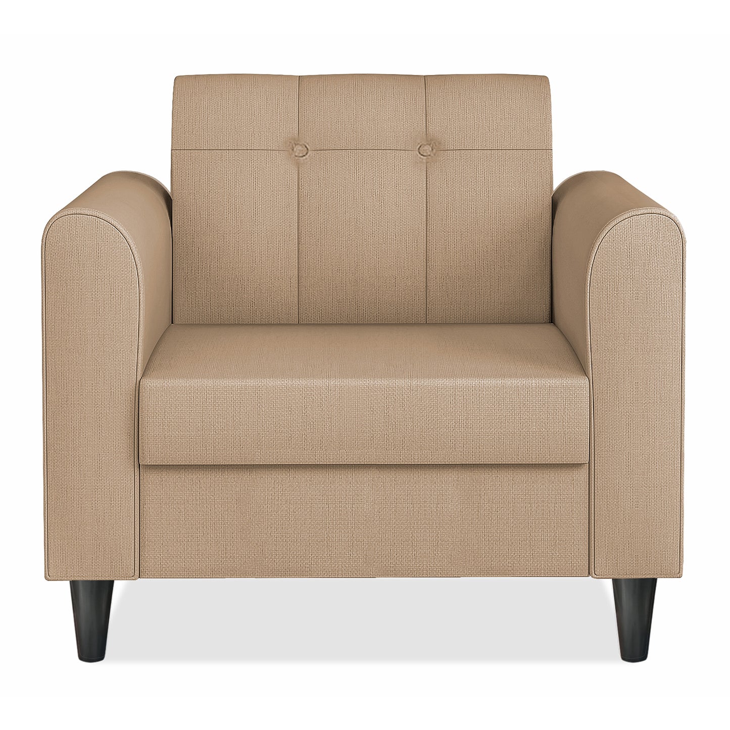 Adorn India Rio Elegant 1 Seater Sofa (3 Year Warranty)