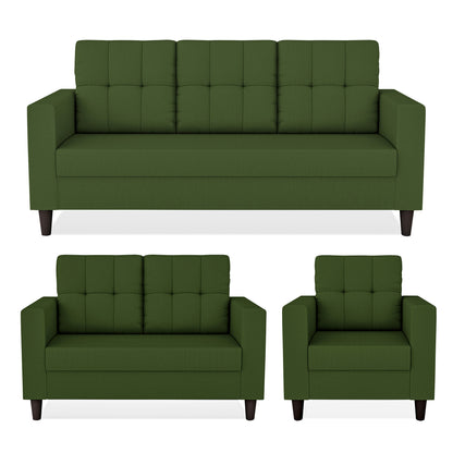 Adorn India Darcy 3+2+1 6 Seater Sofa Set  (3 Year Warranty)