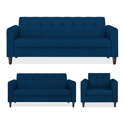Adorn India Rio Elegant 3+2+1 6 Seater Sofa Set (3 Year Warranty)
