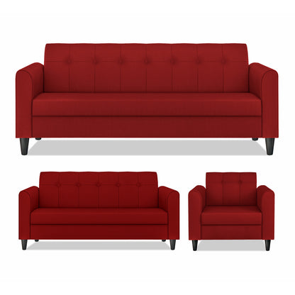 Adorn India Rio Elegant 3+2+1 6 Seater Sofa Set (3 Year Warranty)