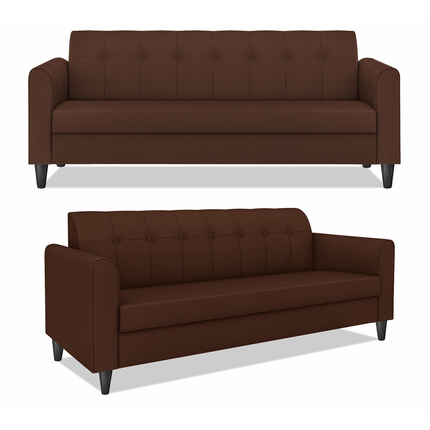 Adorn India Rio Elegant 3+2+1 6 Seater Sofa Set (3 Year Warranty)