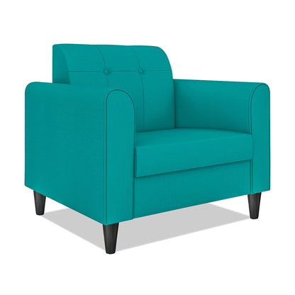 Adorn India Rio Elegant 1 Seater Sofa (3 Year Warranty)
