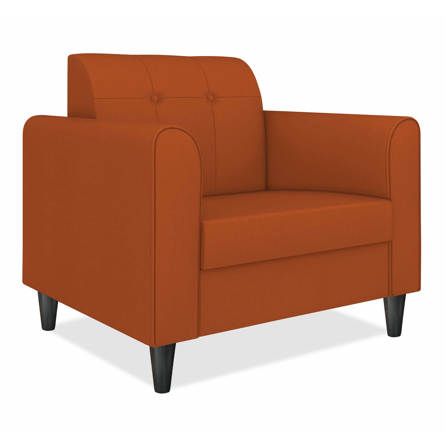 Adorn India Rio Elegant 1 Seater Sofa (3 Year Warranty)