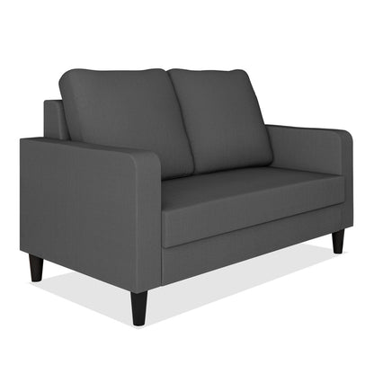Adorn India Chandler Decent 2 Seater Sofa (Grey) (3 Year Warranty)