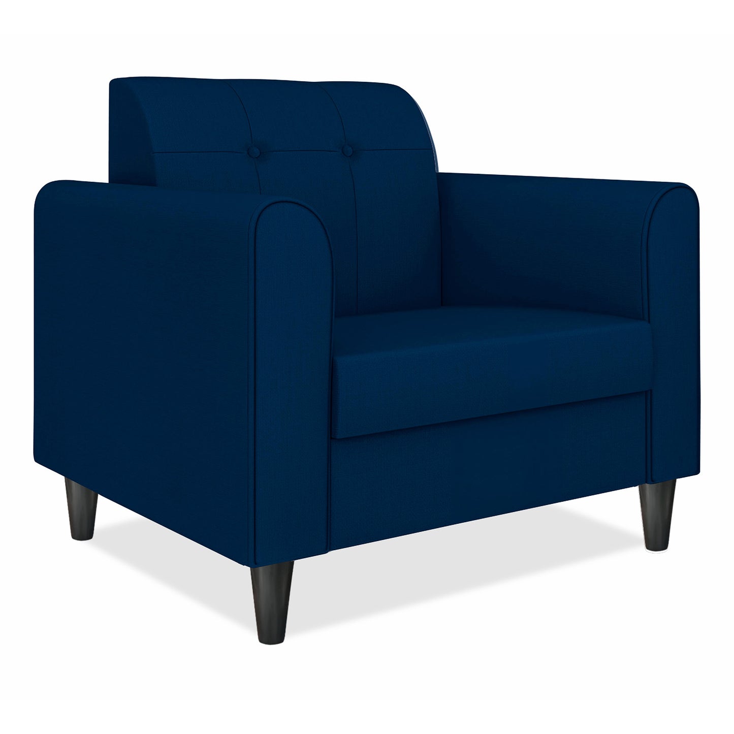 Adorn India Rio Elegant 1 Seater Sofa (3 Year Warranty)