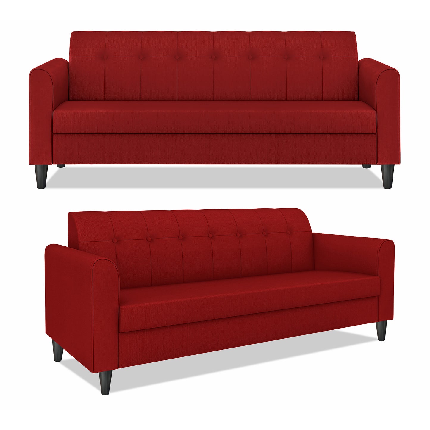 Adorn India Rio Elegant 3+2 5 Seater Sofa Set (3 Year Warranty)