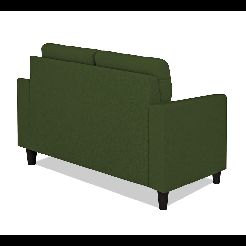 Adorn India Darcy 2 Seater Sofa (Green) (3 Year Warranty)
