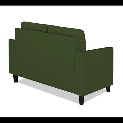 Adorn India Darcy 2 Seater Sofa (Green) (3 Year Warranty)