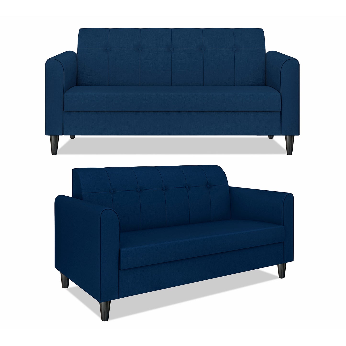 Adorn India Rio Elegant 3+2 5 Seater Sofa Set (3 Year Warranty)
