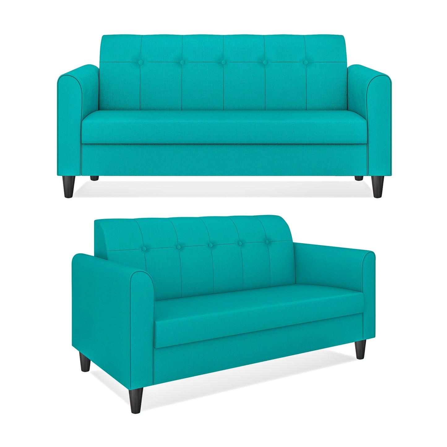 Adorn India Rio Elegant 3+2 5 Seater Sofa Set (3 Year Warranty)
