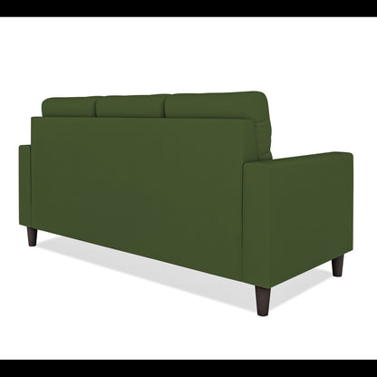 Adorn India Darcy 3 Seater Sofa (Green) (3 Year Warranty)