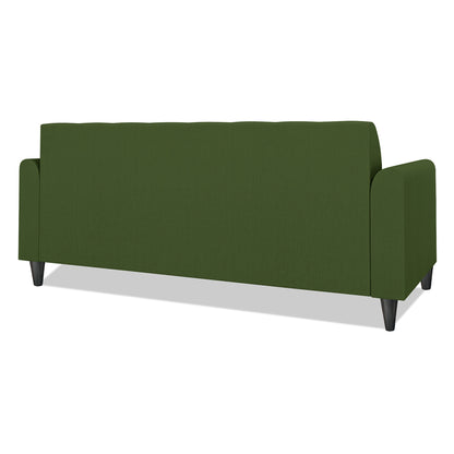 Adorn India Rio Elegant 3 Seater Sofa (Green) (3 Year Warranty)