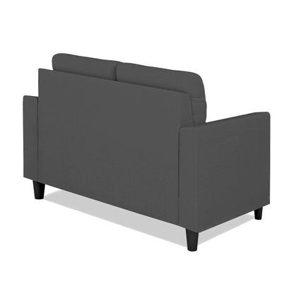 Adorn India Darcy 2 Seater Sofa (Beige) (3 Year Warranty)