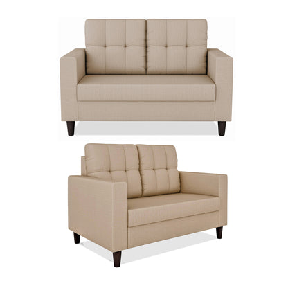 Adorn India Darcy 3+2+1 6 Seater Sofa Set  (3 Year Warranty)