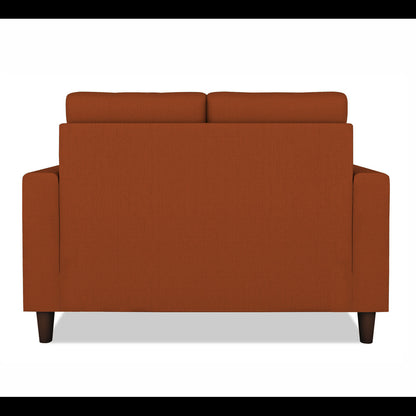 Adorn India Darcy 2 Seater Sofa (Rust) (3 Year Warranty)