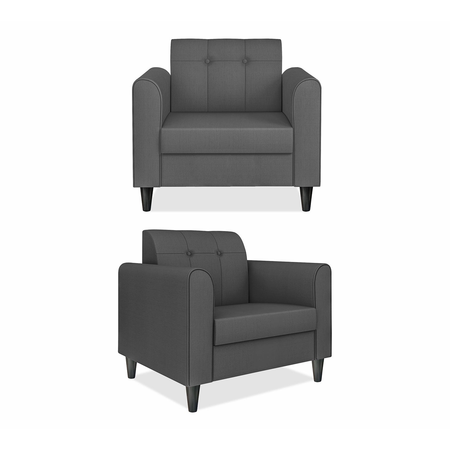 Adorn India Rio Elegant 3+2+1 6 Seater Sofa Set (3 Year Warranty)