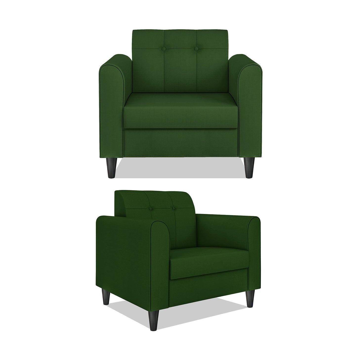 Adorn India Rio Elegant 3+2+1 6 Seater Sofa Set (3 Year Warranty)