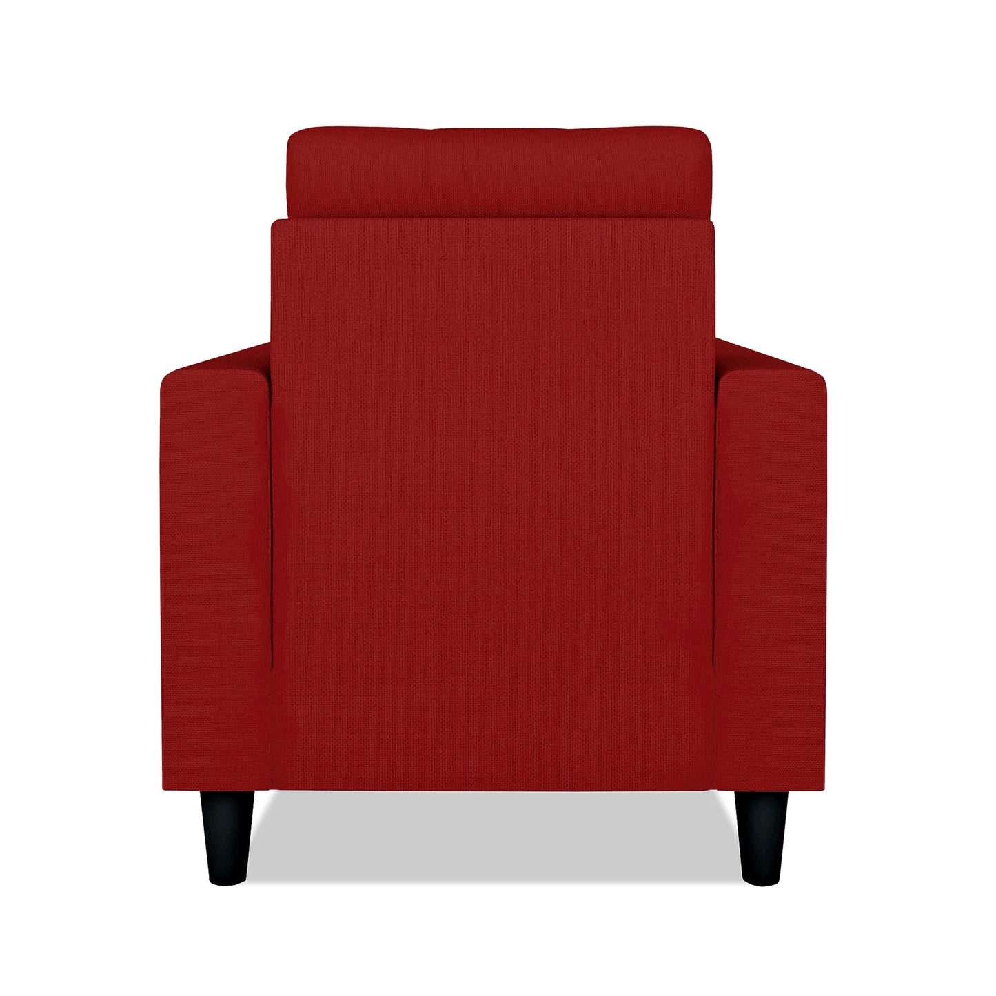 Adorn India Darcy 1 Seater Sofa (Beige) (3 Year Warranty)