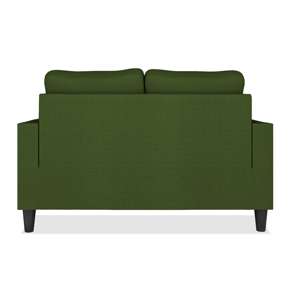 Adorn India Chandler Decent 2 Seater Sofa (Green) (3 Year Warranty)