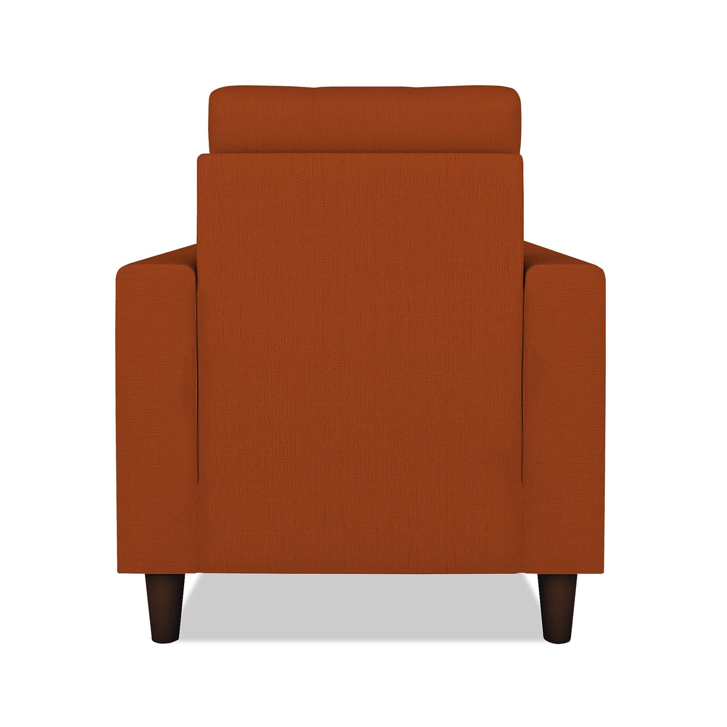 Adorn India Darcy 1 Seater Sofa (Beige) (3 Year Warranty)