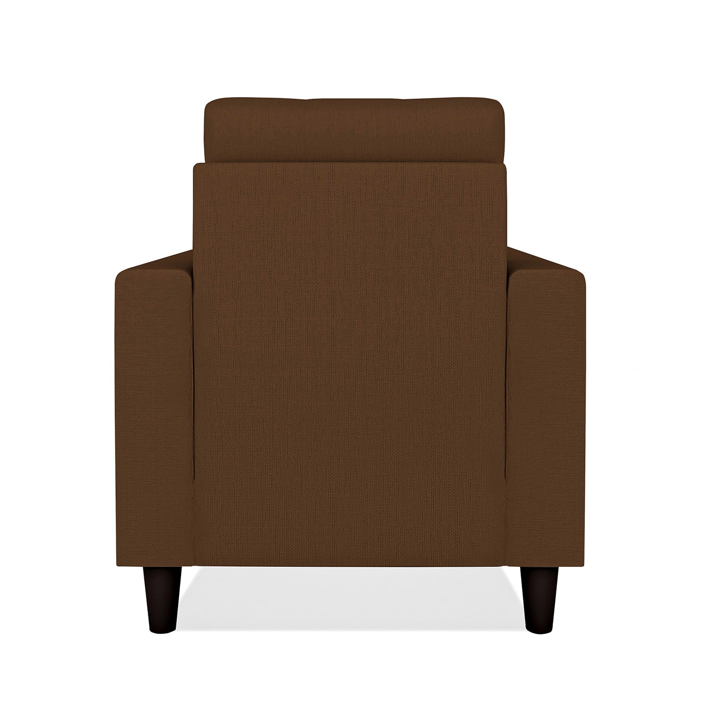 Adorn India Darcy 1 Seater Sofa (Beige) (3 Year Warranty)