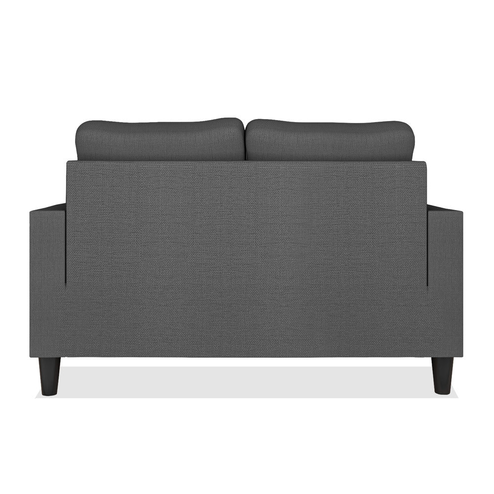 Adorn India Chandler Decent 2 Seater Sofa (Grey) (3 Year Warranty)
