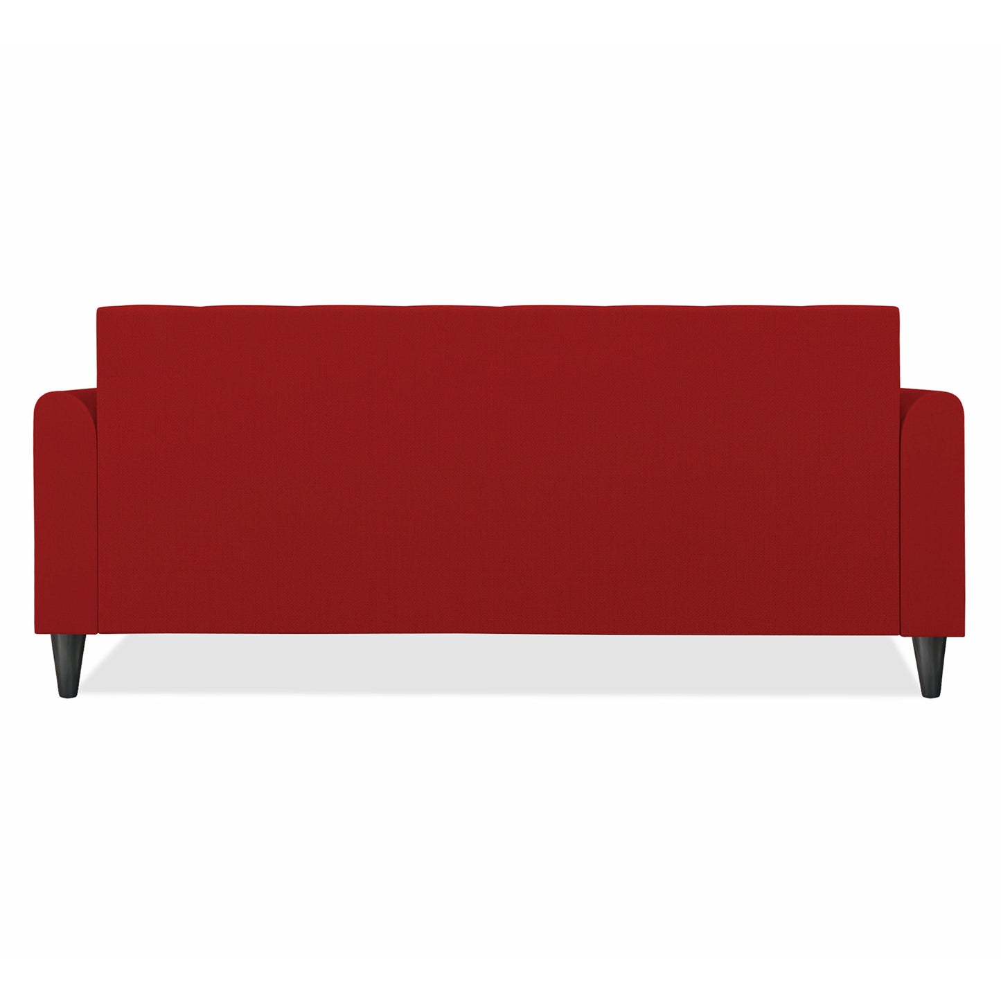 Adorn India Rio Elegant 3 Seater Sofa (Red) (3 Year Warranty)