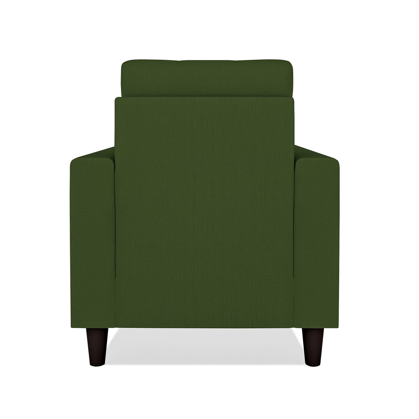 Adorn India Darcy 1 Seater Sofa (Beige) (3 Year Warranty)