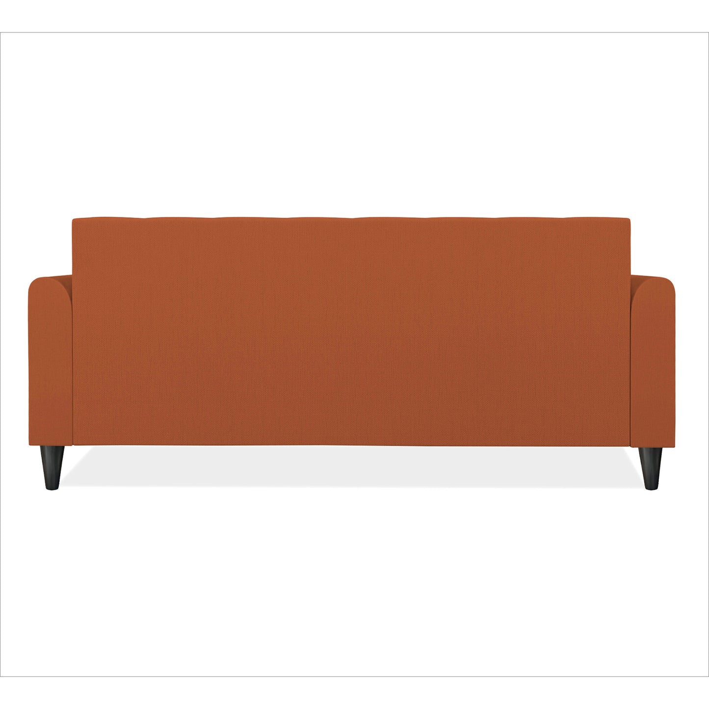 Adorn India Rio Elegant 3 Seater Sofa (Rust) (3 Year Warranty)