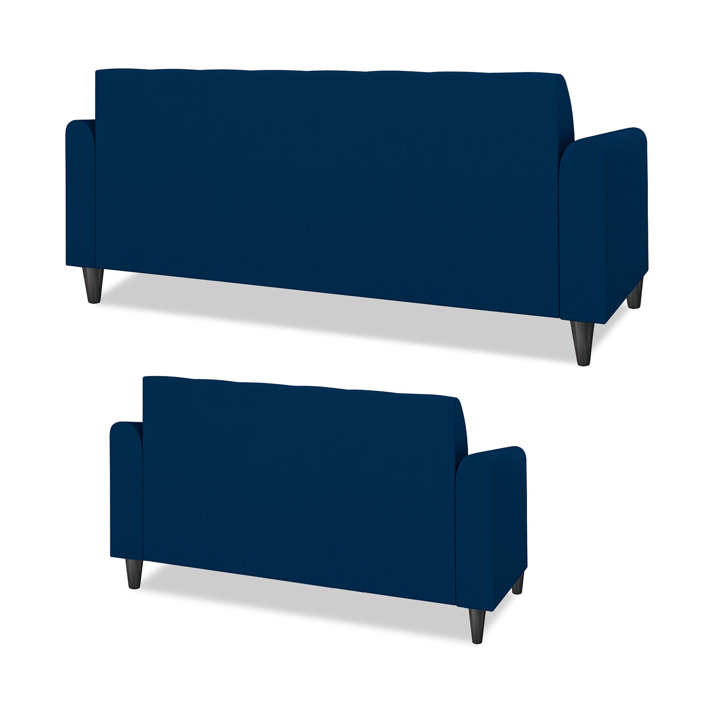 Adorn India Wood Rio Elegant 3+1+1 5 Seater Sofa Set (3 Year Warranty)
