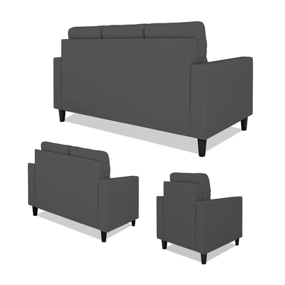 Adorn India Darcy 3+2+1 6 Seater Sofa Set  (3 Year Warranty)