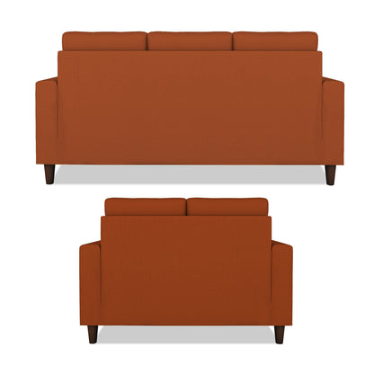 Adorn India Darcy 3+2 5 Seater Sofa Set (Beige) (3 Year Warranty)