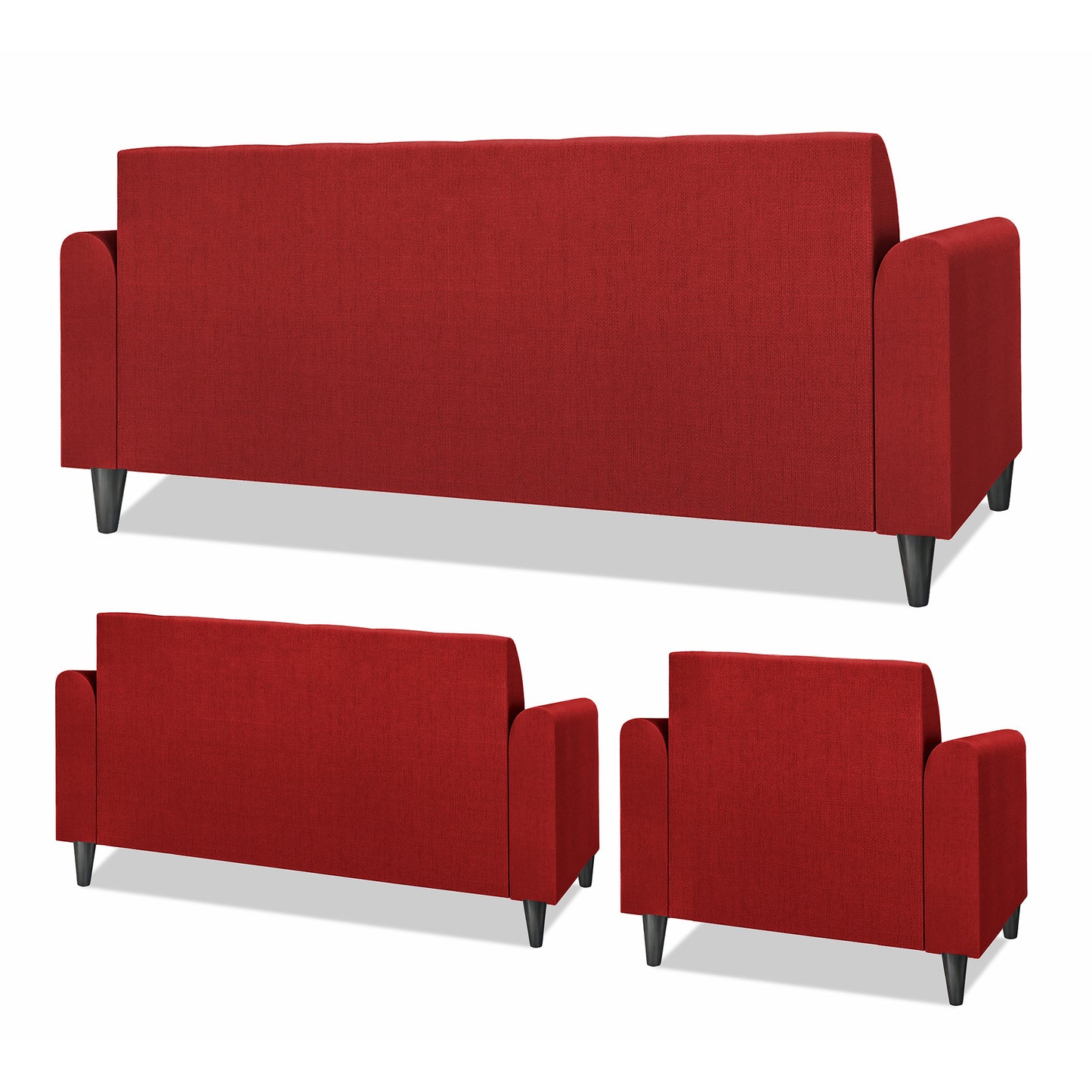 Adorn India Rio Elegant 3+2+1 6 Seater Sofa Set (3 Year Warranty)