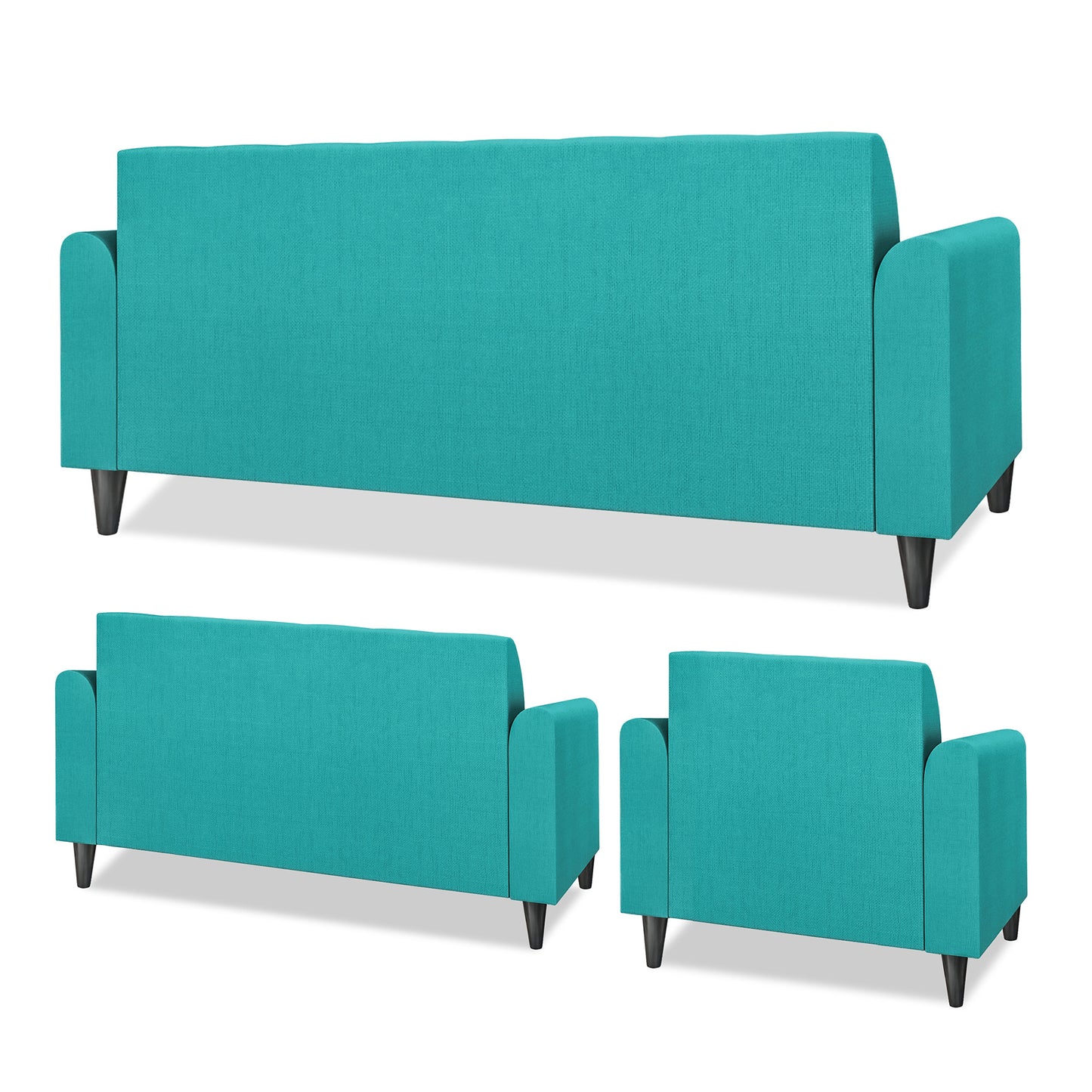 Adorn India Rio Elegant 3+2+1 6 Seater Sofa Set (3 Year Warranty)
